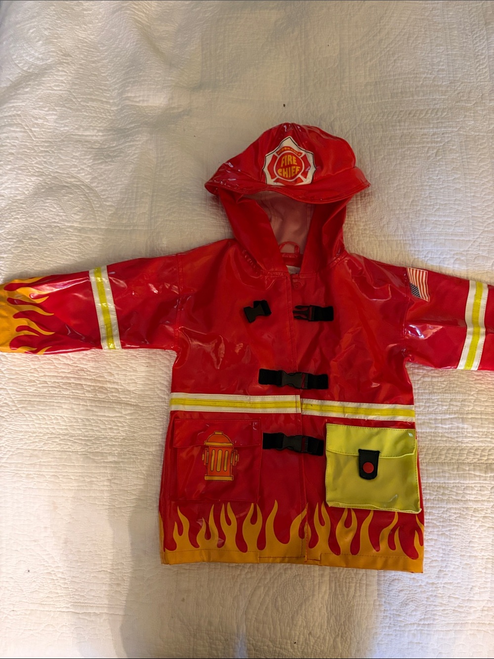 Kidorable Fireman Raincoat